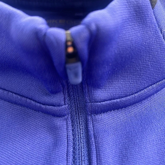 NIKE Golf ERIN HILLS GC 2017 US Open Blue 1/4 Zip NIKE Golf Sweatshirt Sz XL - Picture 6 of 15